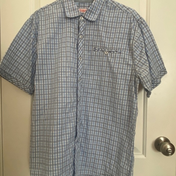 Michael Brandon Other - Michael Brandon Blue Lightweight Casual Shirt